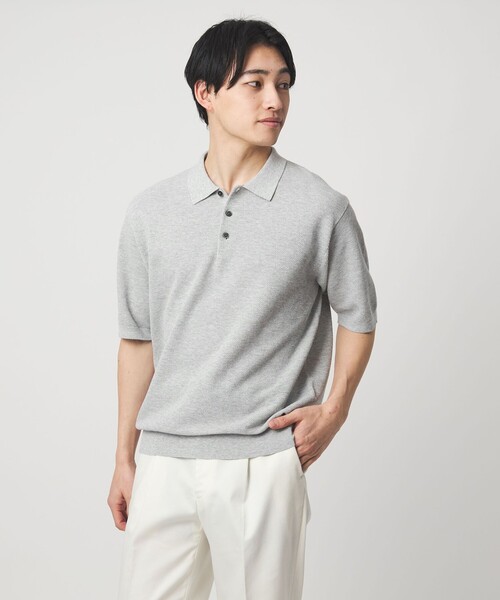 ウォッシャブルニットポロシャツ MEN ウォッシャブルニットポロセーター | UNIQLO UNIFORM