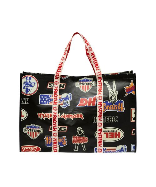 HYSTERIC GLAMOUR(ヒステリックグラマー) トートバッグ ROCK CITY柄 HYSTERIC GLAMOUR(ヒステリックグラマー) トートバッグ ROCK CITY柄