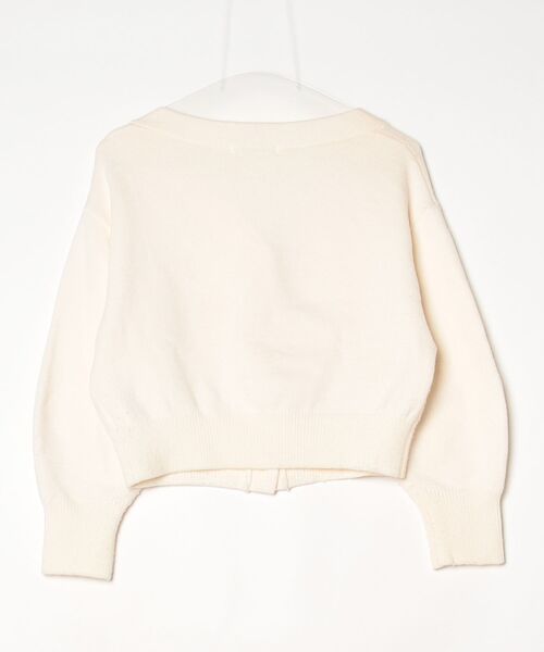 「SNIDEL」 ニットカーディガン ONE SIZE ベージュ レディース_画像2