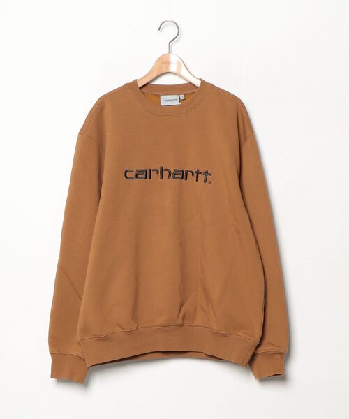 「Carhartt WIP」 スウェットカットソー L ブラウン メンズ