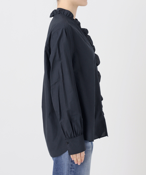 Spick＆Span（スピック アンド スパン） ブラウス シャツ フリルV