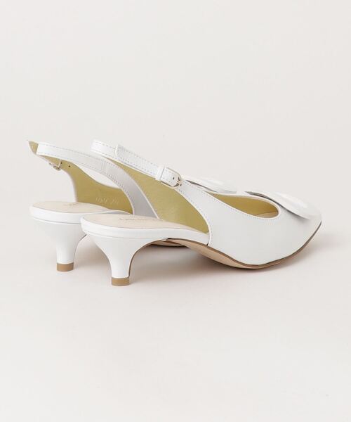 「ODETTE E ODILE」 ヒールサンダル 23.5cm ネイビー レディース_画像2