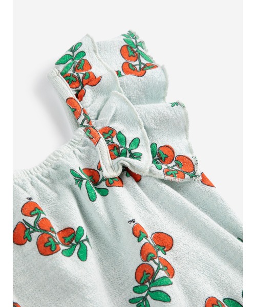 ワンピース Juicy Tomatoes all over ruffled dress キッズ 子供服 女の子の画像