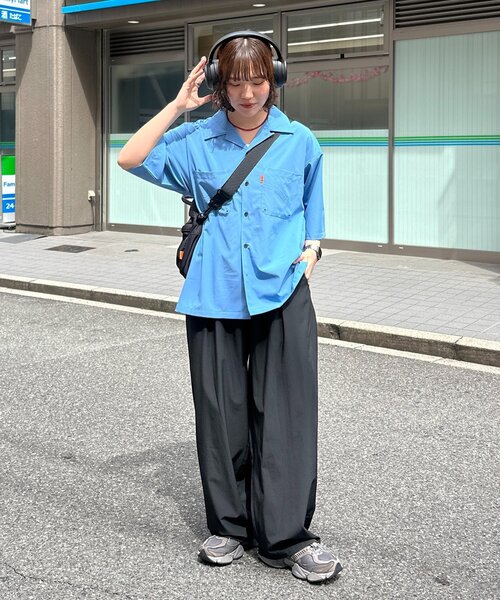 CPCM（シーピーシーエム） ワイドパンツ パンツ マルチファンクション