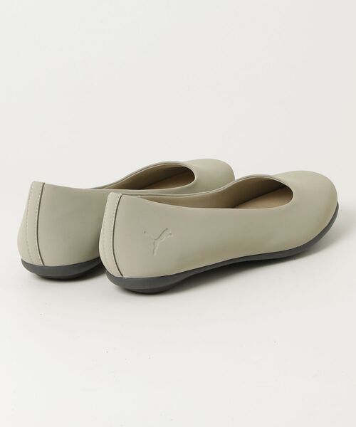 「PUMA」 フラットパンプス 24.5cm ベージュ レディース_画像2