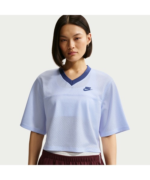 NIKE（ナイキ） nike tシャツ WSNSWHRTGFSTVLCROPMSHJ レディース