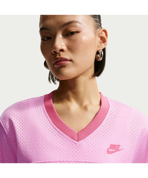 NIKE（ナイキ） nike tシャツ WSNSWHRTGFSTVLCROPMSHJ レディース