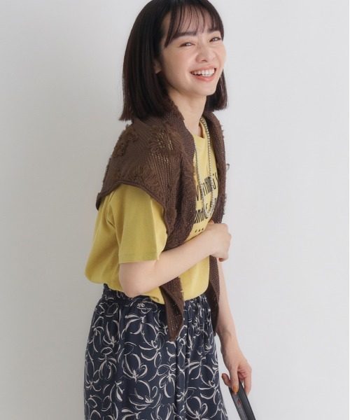 BACK NUMBER スカーフ バンダナ 「BACK NUMBER」シアー刺繍