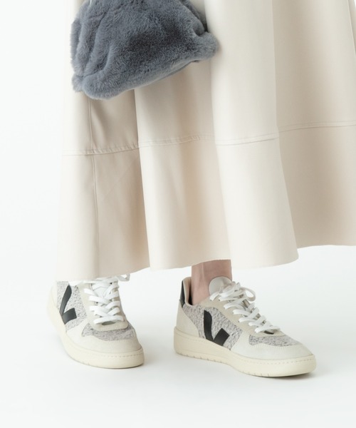 「VEJA」 ローカットスニーカー 37 ライトグレー レディース_画像4