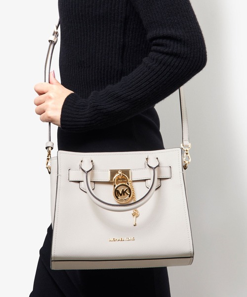 MICHAEL KORS ショルダーバッグ ホワイト/ブラック MICHAEL KORS（マイケルコース） ショルダーバッグ FREE ホワイト