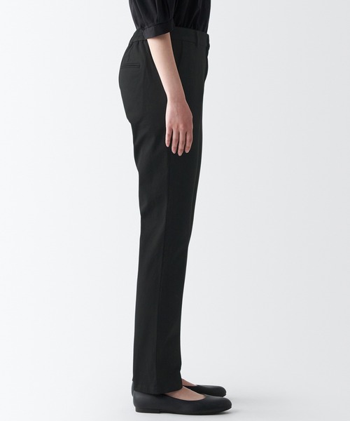 「無印良品」 チノパンツ M ベージュ レディース_画像3