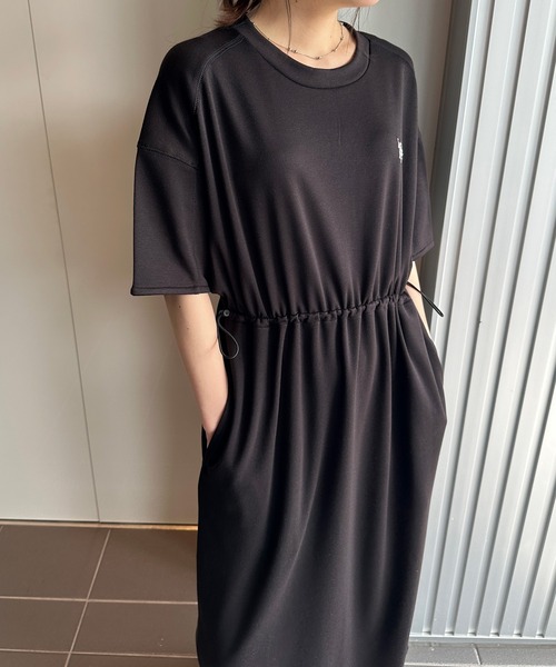 「U.S. POLO ASSN.」 半袖ワンピース M アイボリー レディース_画像3