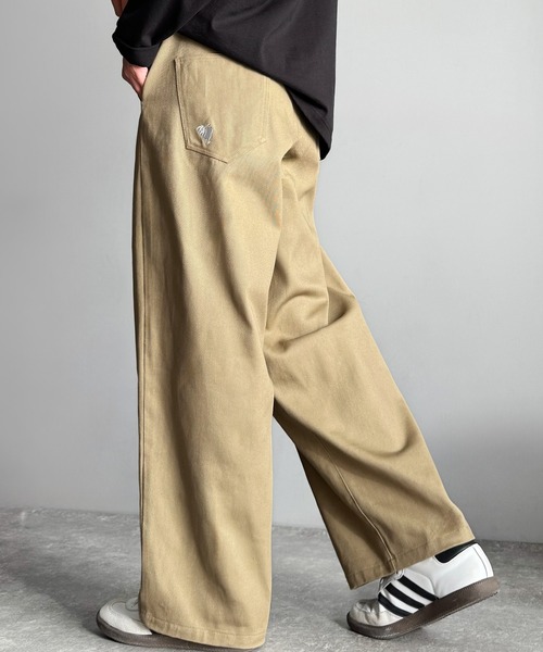 「Classical Origin」 チノパンツ LARGE ベージュ メンズ_画像4