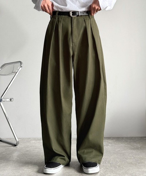 「Classical Origin」 チノパンツ LARGE ベージュ メンズ_画像9