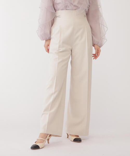 「JILL by JILL STUART」 パンツ SMALL チャコールグレー レディース_画像8