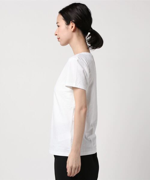 「Calvin Klein Jeans」 半袖Tシャツ S ホワイト レディース_画像3