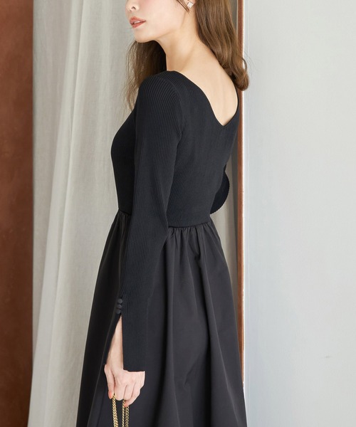 「tocco closet」 ドッキングワンピース M ピンク レディース_画像3