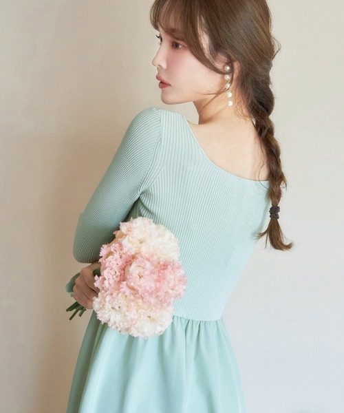 「tocco closet」 ドッキングワンピース M ピンク レディース_画像7