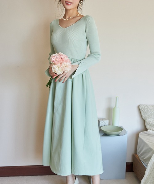 「tocco closet」 ドッキングワンピース M ピンク レディース_画像8