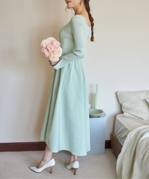 「tocco closet」 ドッキングワンピース M ピンク レディース_画像9