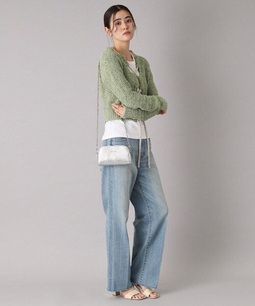「DRESSTERIOR」 ショルダーバッグ 00 イエロー レディース_画像2