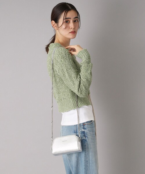 「DRESSTERIOR」 ショルダーバッグ 00 イエロー レディース_画像4