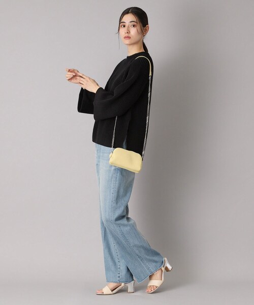 「DRESSTERIOR」 ショルダーバッグ 00 イエロー レディース_画像5
