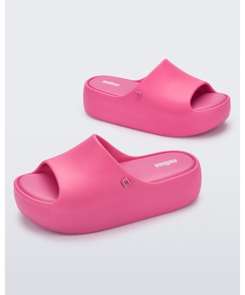 「melissa」 フラットサンダル 37 ピンク レディース_画像2