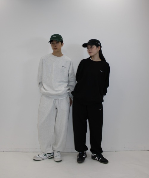 「BROKEN BASE」 スウェットパンツ MEDIUM ブラック メンズ_画像4