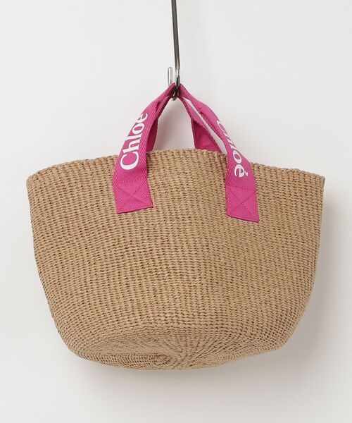 Chloe ハンドバッグ かごバッグ ベージュ Chloe（クロエ） かごバッグ - ベージュ レディース : ZOZOTOWN Yahoo