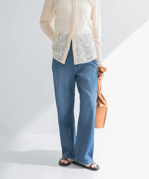 「URBAN RESEARCH」 デニムパンツ 36 ブルー レディース_画像8