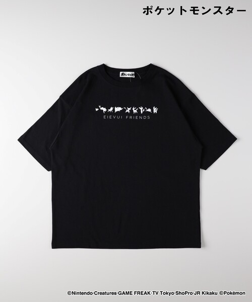 Right-on（ライトオン） tシャツ 半袖 「ポケットモンスター」プリント