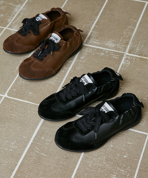 「MARY QUANT」 ローカットスニーカー 24 ブラック レディース_画像7