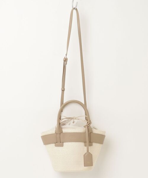 Her lip to トートバッグ　beige Her lip to 2WAYバッグ - ベージュ レディース : ZOZOTOWN Yahoo!店