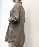 ブラウス シャツ オーガニック綿糸チビエリチュ...の詳細画像1