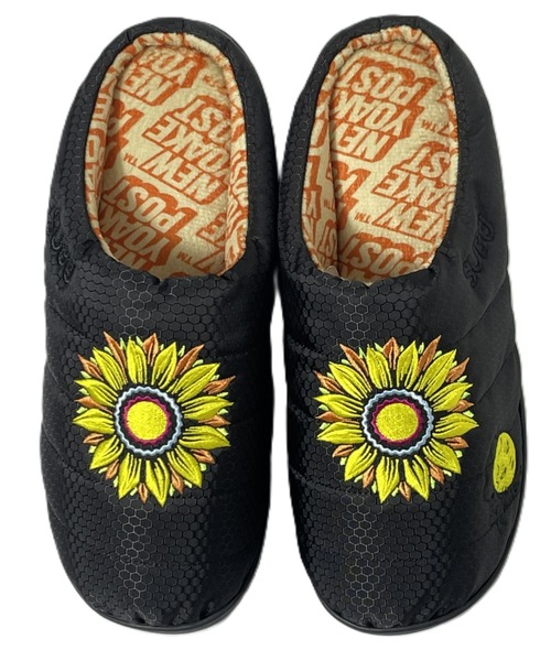 SUBU（スブ） サンダル SUBU×NEW YOAKE POST / SUNFLOWER / black