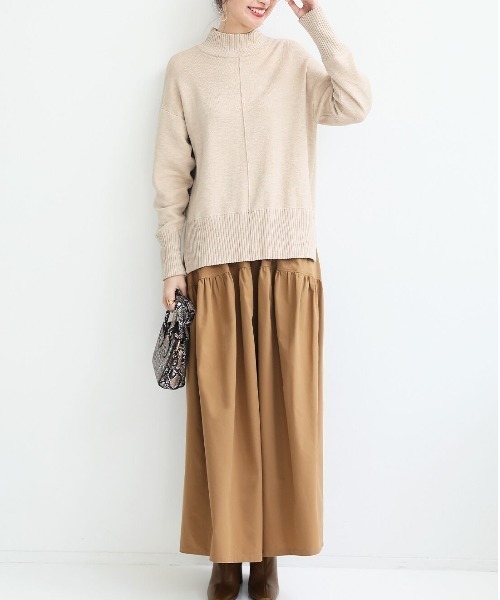 「IEDIT」 パンツ X-LARGE ベージュ レディース_画像9