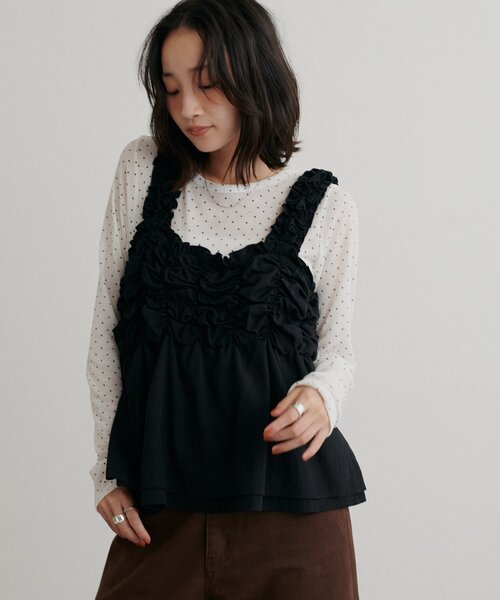 tシャツ レイヤードシアーパックTシャツ「WEB限定カラーあり」 レディース | Discoat | 29