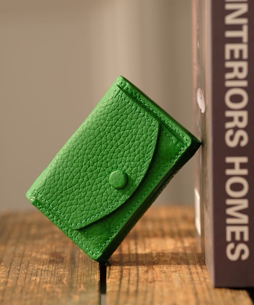 ZAKKA-BOX（ザッカボックス） 財布 ポケットミニウォレット「本革