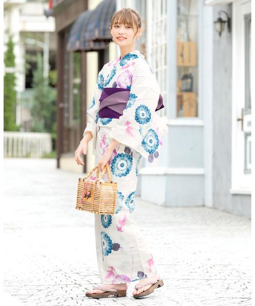 専用しょーとけーきさん【新品】bonheur saisons 浴衣 bonheur saisons（ボヌールセゾン） 浴衣 選べるレディース浴衣2点