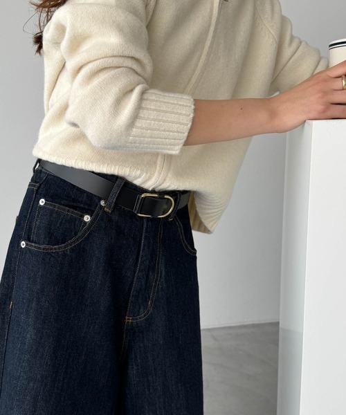 CANAL JEAN（キャナルジーン） ベルト El mar ノンホールバックル