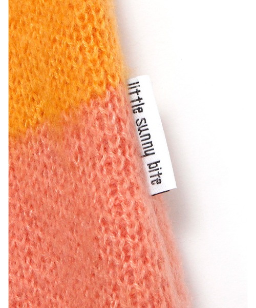 カーディガン 「little sunny bite」Stripe knit cardigan レディース Little sunny bite カーディガン 「Little bite」Stripe knit