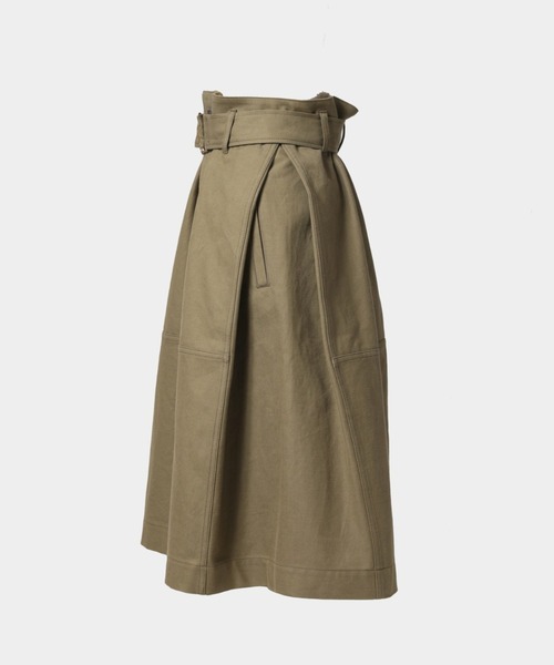 スカート レディース beautiful people army surge side tuck military skirt 1245107005｜zozo｜07