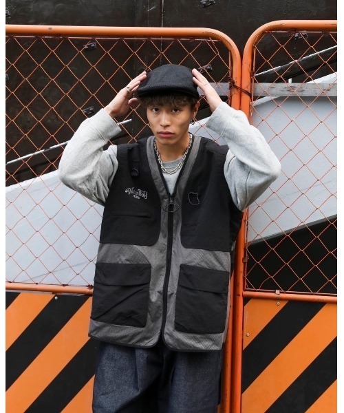 WudgeBoyジャケット WudgeBoy ブルゾン アウター movable vest＆outer レディース