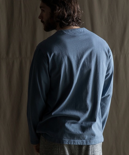 Jackman（ジャックマン） tシャツ L/S Henleyneck T-Shirt メンズ