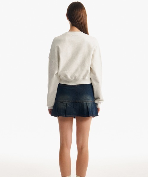 kirsh トレーナー トレーナー スウェット KIRSH BIG CHERRY CROP SWEATSHIRT/キルシー