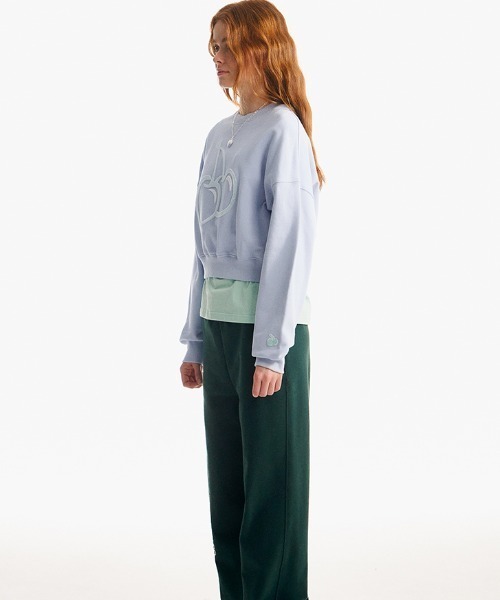 トレーナー スウェット KIRSH BIG CHERRY CROP SWEATSHIRT/キルシービッグチェリークロップスウェット「S」 レディース トレーナー スウェット KIRSH BIG CHERRY CROP SWEATSHIRT