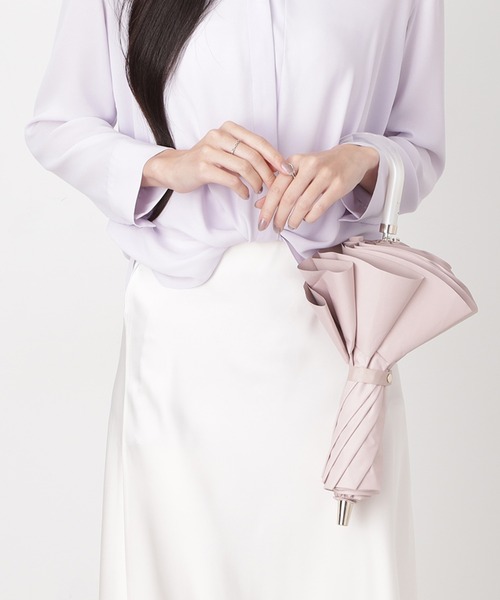 LANVIN en Bleu 折りたたみ傘 「新色追加」一級遮光 晴雨兼用