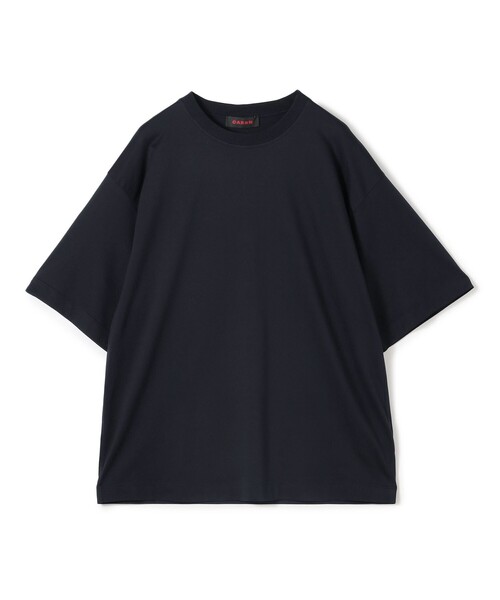 CABAN クルーネック クロップド丈 Tシャツ CABaN コットン ビルドネックTシャツ｜トゥモローランド 公式通販