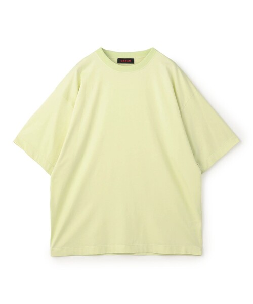 CABaN（キャバン） tシャツ コットン ドロップショルダークルーネック